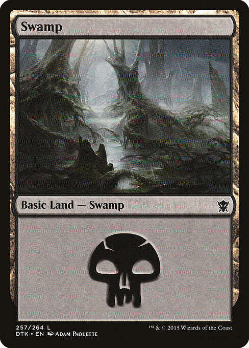 Swamp - Dragons of Tarkir - 257