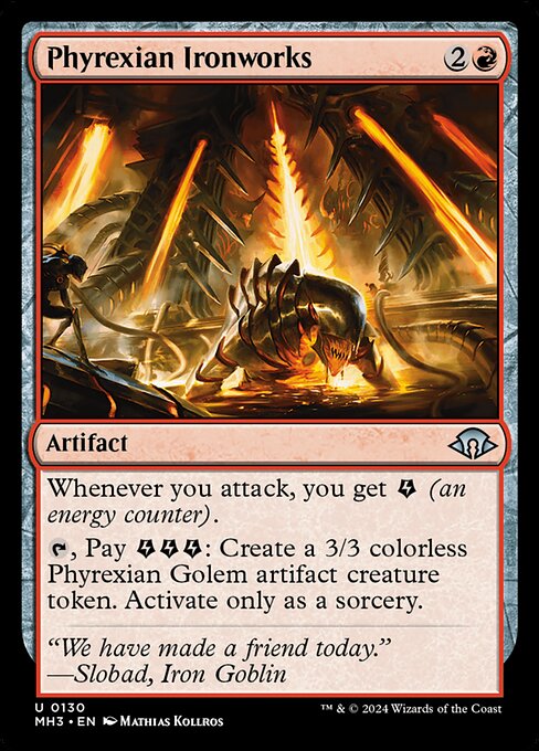 Phyrexian Ironworks - Modern Horizons 3 - 130