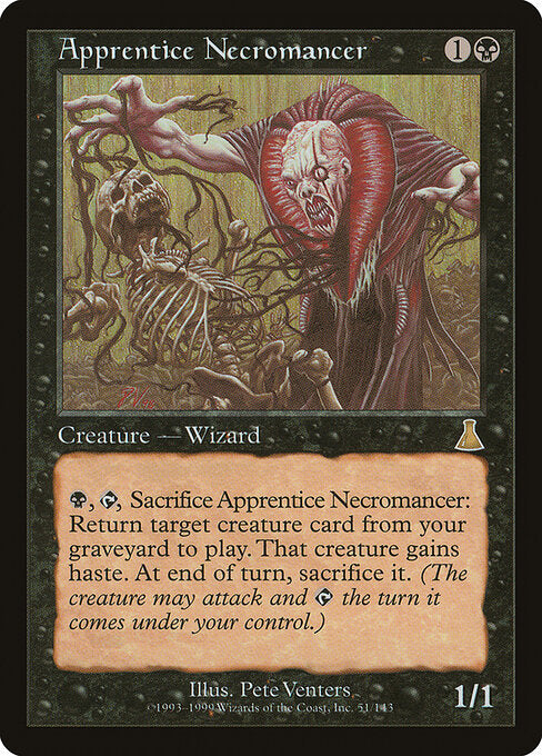 Apprentice Necromancer - Urza's Destiny - 51