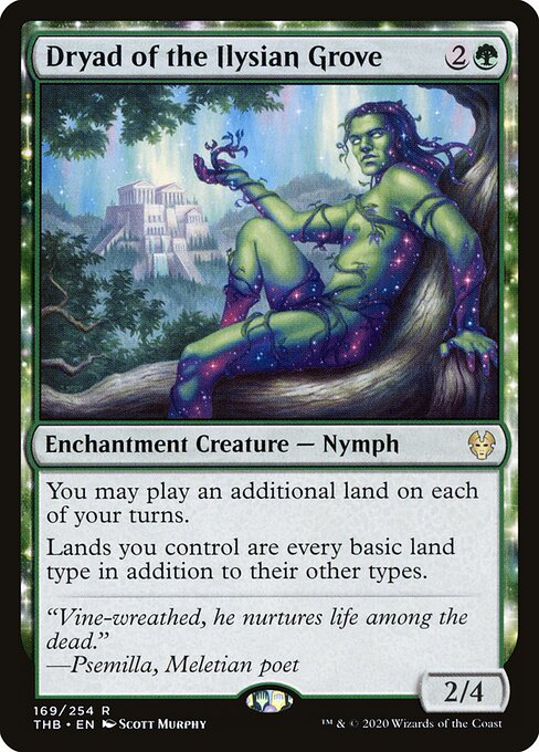 Dryad of the Ilysian Grove - Theros Beyond Death - 169