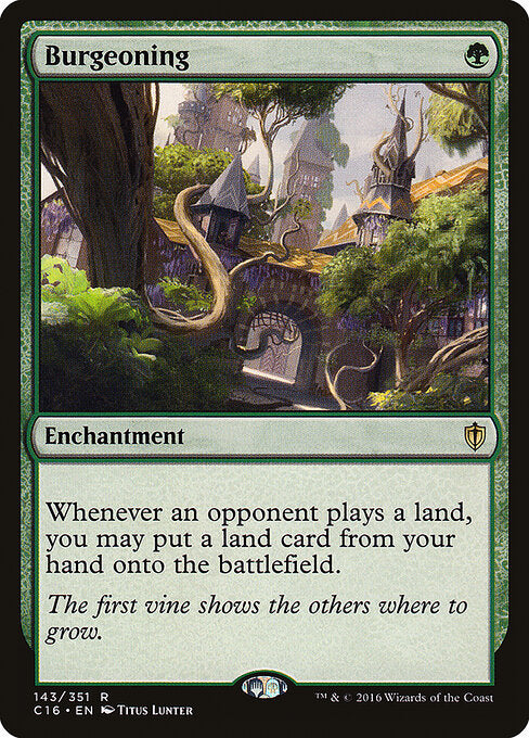 Burgeoning - Commander 2016 - 143