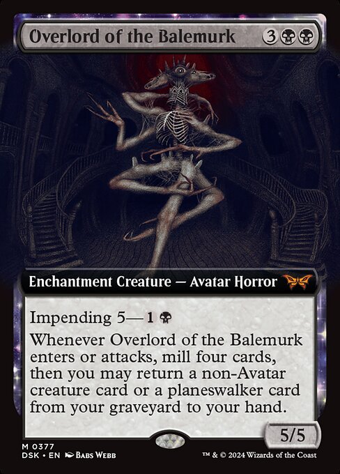 Overlord of the Balemurk - Duskmourn: House of Horror - 377