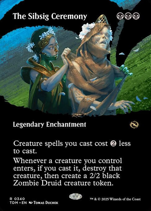 The Sibsig Ceremony - Tarkir: Dragonstorm - 340