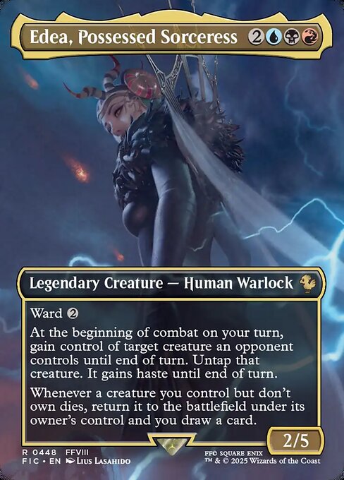 Edea, Possessed Sorceress - Final Fantasy Commander - 448