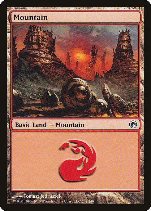 Mountain - Scars of Mirrodin - 242