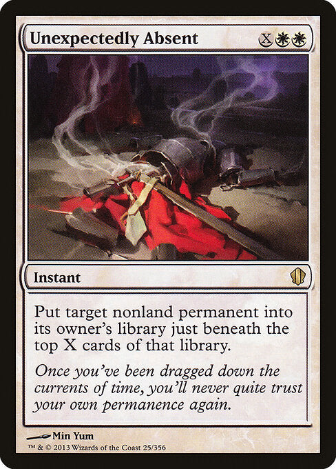 Unexpectedly Absent - Commander 2013 - 25