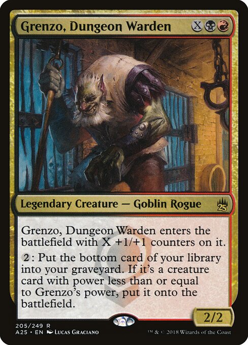 Grenzo, Dungeon Warden - Masters 25 - 205