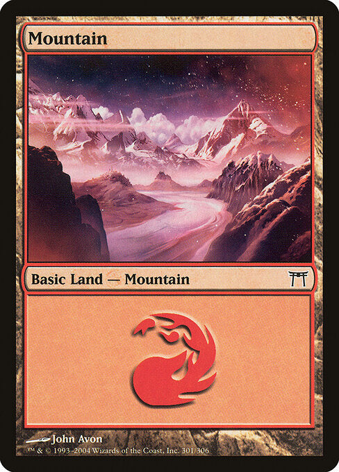 Mountain - Champions of Kamigawa - 301