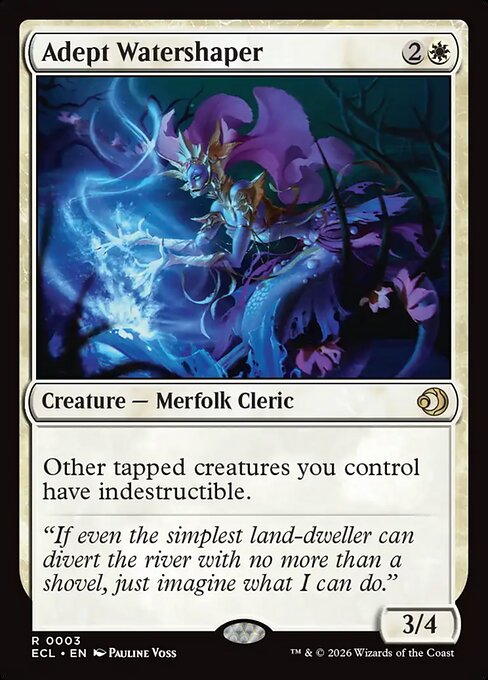 Adept Watershaper - Lorwyn Eclipsed - 3