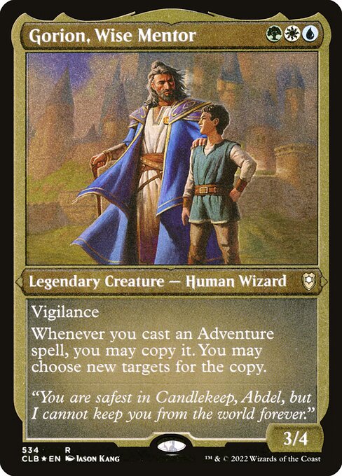 Gorion, Wise Mentor - Commander Legends: Battle for Baldur's Gate - 534