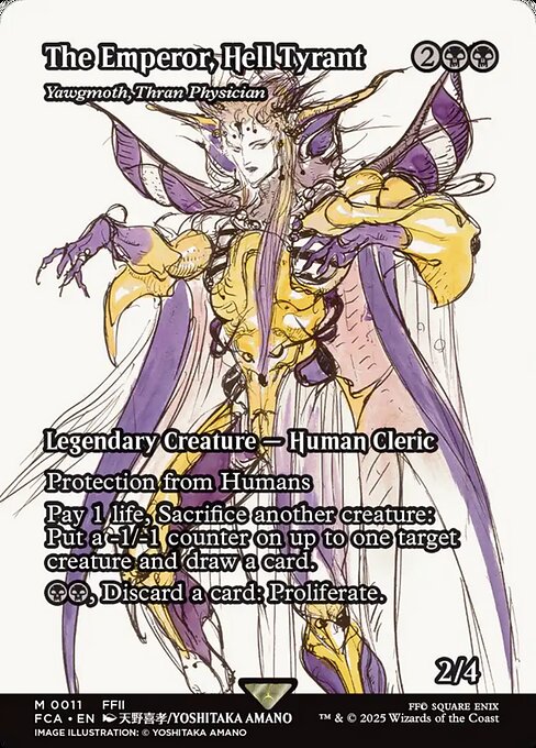 Yawgmoth, Thran Physician - Final Fantasy: Through the Ages - 11