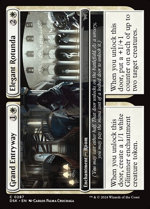 Grand Entryway // Elegant Rotunda - Duskmourn: House of Horror - 287