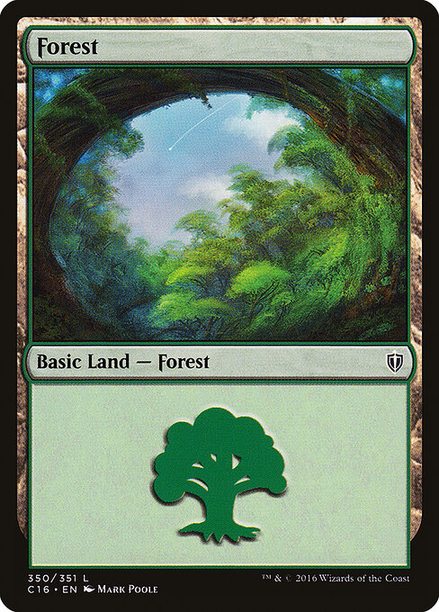 Forest - Commander 2016 - 350