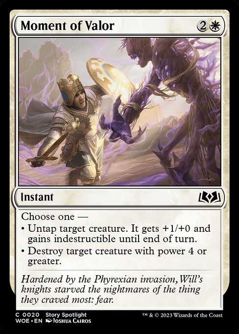 Moment of Valor - Wilds of Eldraine - 20