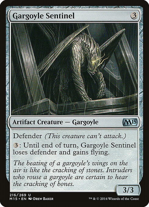 Gargoyle Sentinel - Magic 2015 - 216