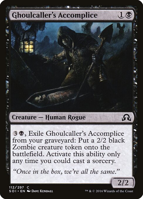 Ghoulcaller's Accomplice - Shadows over Innistrad - 112