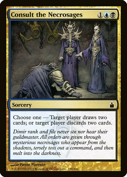 Consult the Necrosages - Ravnica: City of Guilds - 199