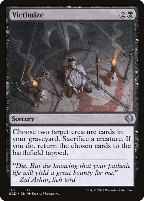 Victimize - Starter Commander Decks - 118