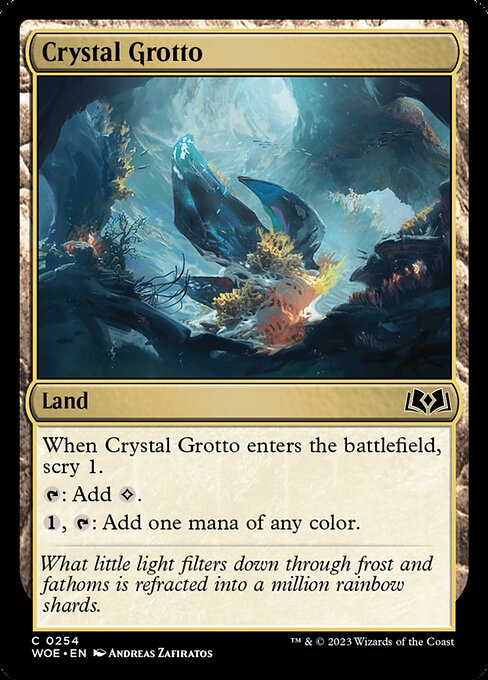 Crystal Grotto - Wilds of Eldraine - 254