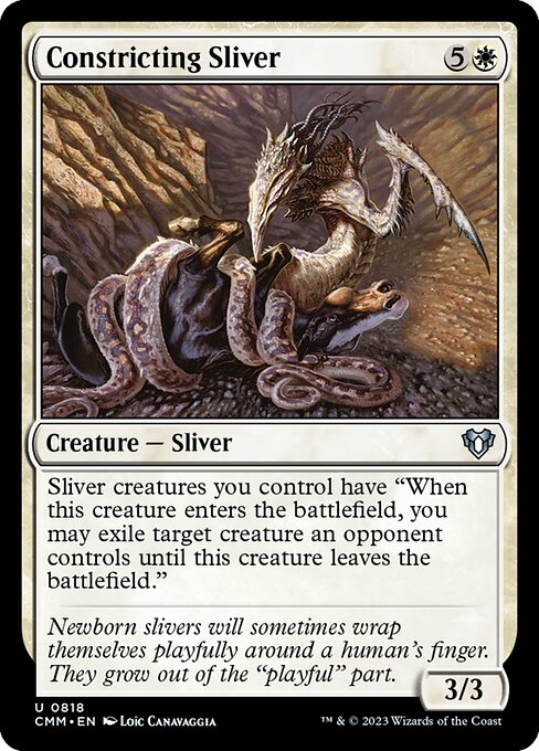 Constricting Sliver - Commander Masters - 818