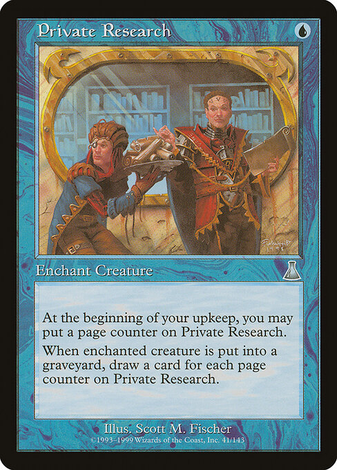 Private Research - Urza's Destiny - 41