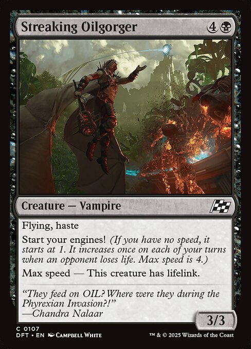 Streaking Oilgorger - Aetherdrift - 107