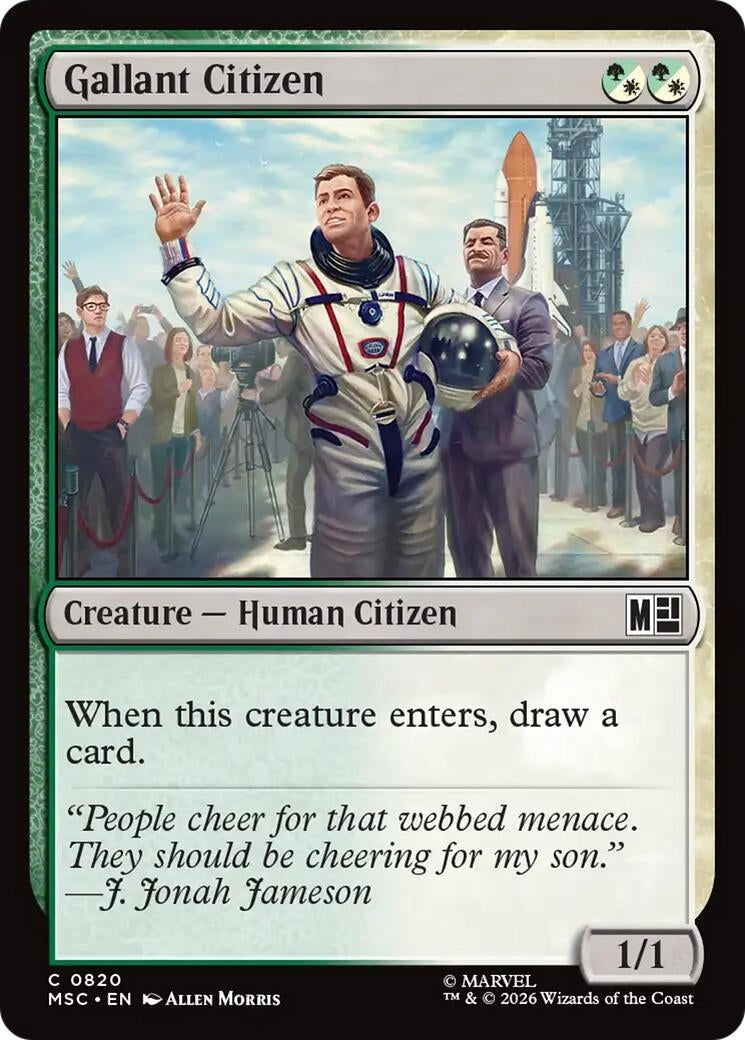 Image for Gallant Citizen (820) (MSC) - Magic: The Gathering