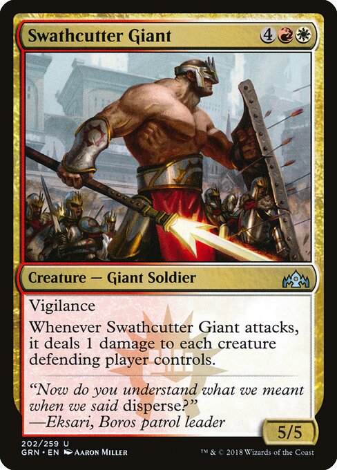 Swathcutter Giant - Guilds of Ravnica - 202
