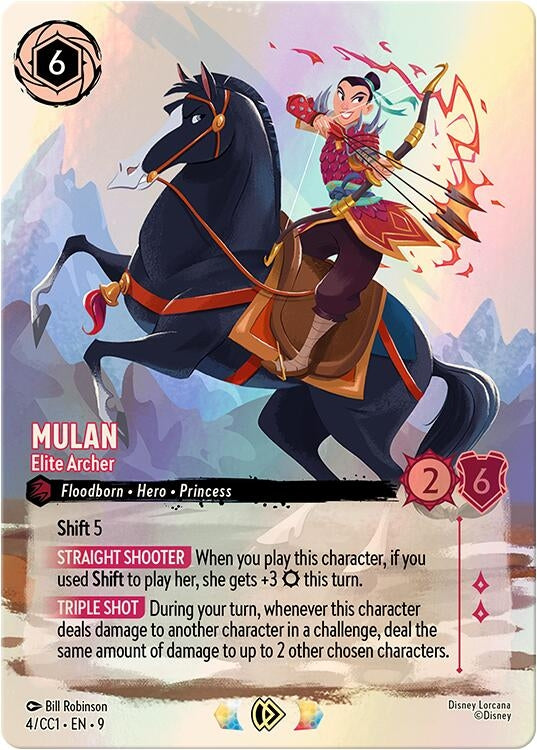 Image for Mulan - Elite Archer (4) (DLPC) - Disney Lorcana