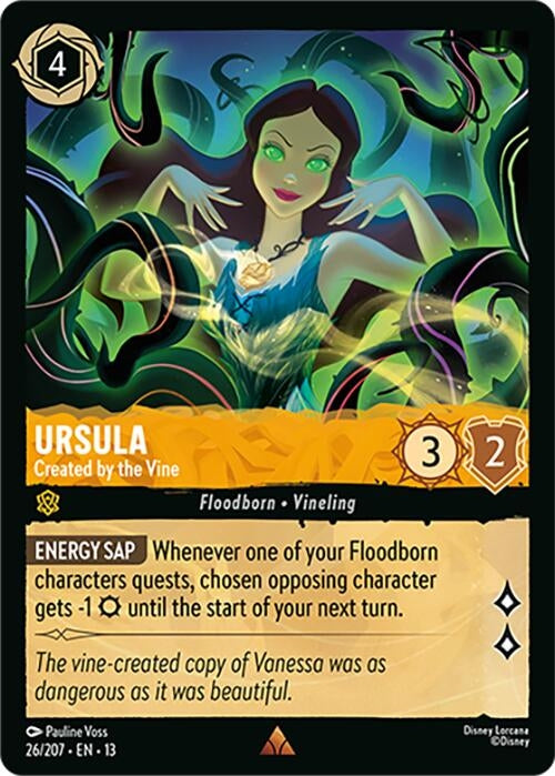 Image for Ursula - Created by the Vine (26/204) (13) - Disney Lorcana
