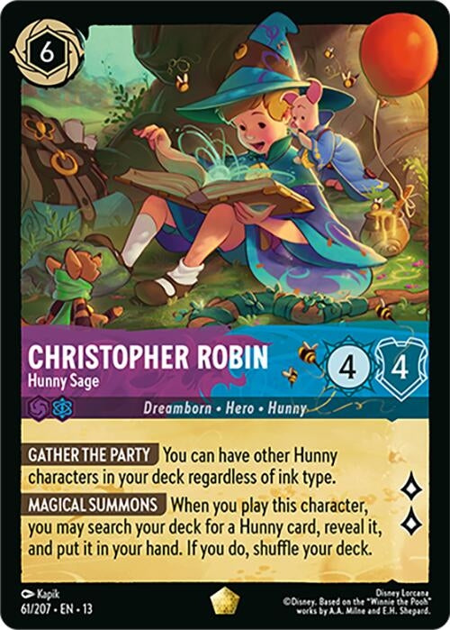 Image for Christopher Robin - Hunny Sage (61/204) (13) - Disney Lorcana