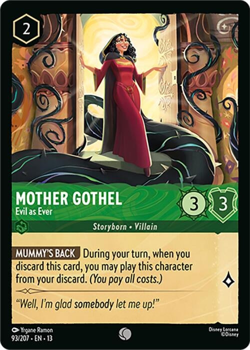 Image for Mother Gothel - Evil as Ever (93/204) (13) - Disney Lorcana