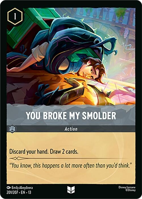 Image for You Broke My Smolder (201/204) (13) - Disney Lorcana