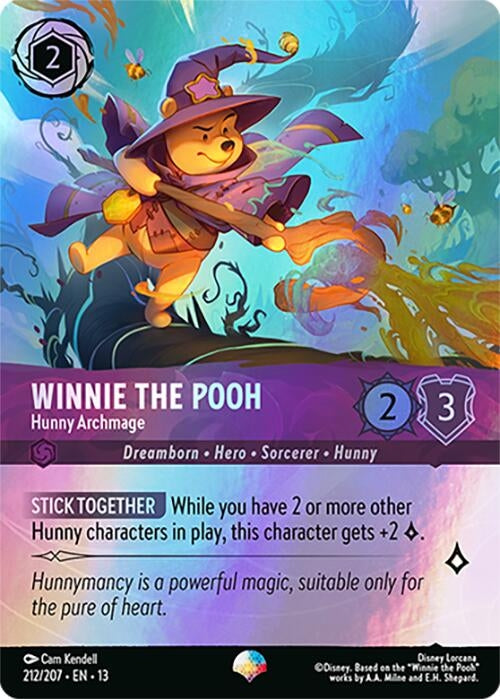 Image for Winnie the Pooh - Hunny Archmage (Epic) (212/204) (13) - Disney Lorcana
