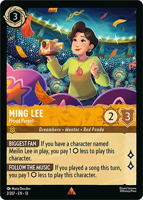 Image for Ming Lee - Proud Parent (2/204) (13) - Disney Lorcana