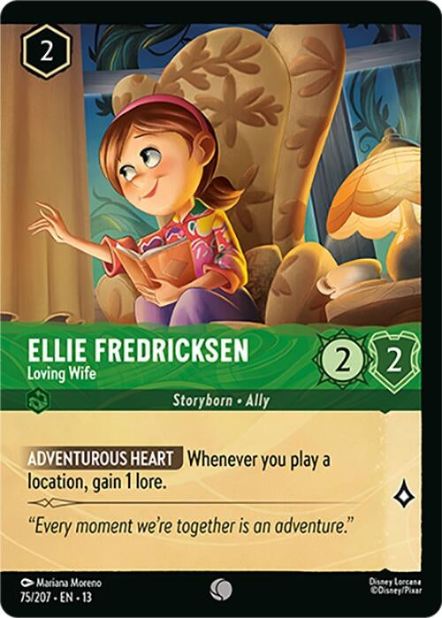 Image for Ellie Fredricksen - Loving Wife (Foil) (75/204) (13) - Disney Lorcana