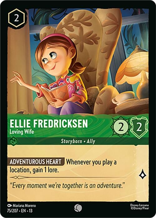 Image for Ellie Fredricksen - Loving Wife (75/204) (13) - Disney Lorcana
