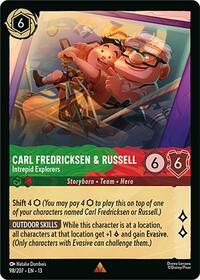 Carl Fredricksen & Russell - Intrepid Explorers - Attack of the Vine! - 98/207