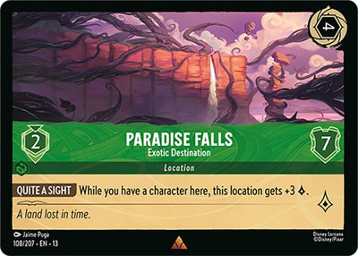 Paradise Falls - Exotic Destination (108/204) (13)