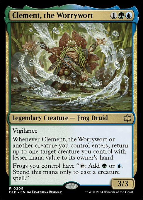Clement, the Worrywort - Bloomburrow - 209