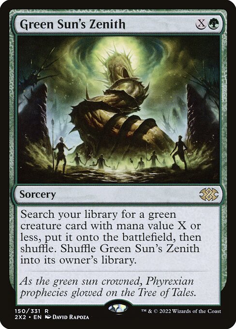 Green Sun's Zenith - Double Masters 2022 - 150