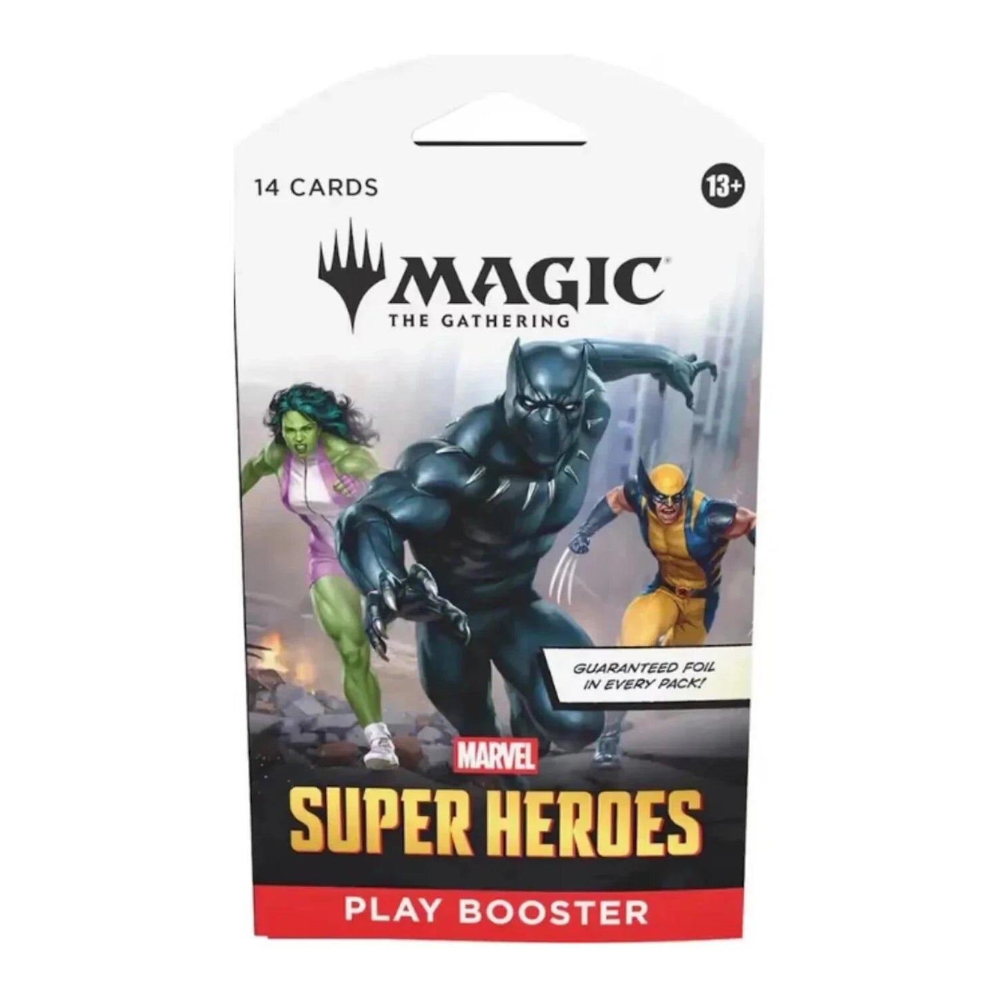 Image for Marvel Super Heroes - Sleeved Play Booster Pack - Magic: The Gathering