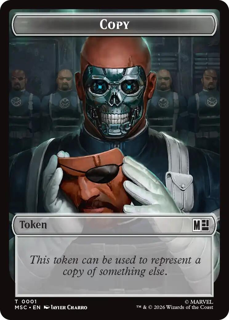 Image for Copy // Rogue Double-Sided Token (1 // 9) (MSC) - Magic: The Gathering