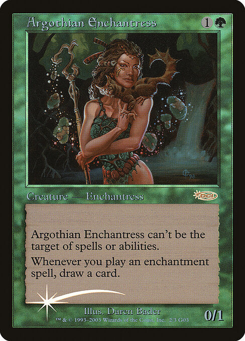Argothian Enchantress - Judge Gift Cards 2003 - 2