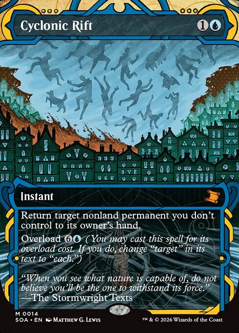 Cyclonic Rift - Secrets of Strixhaven Mystical Archive - 14