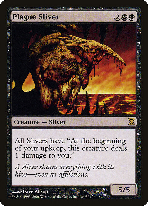 Plague Sliver - Time Spiral - 124