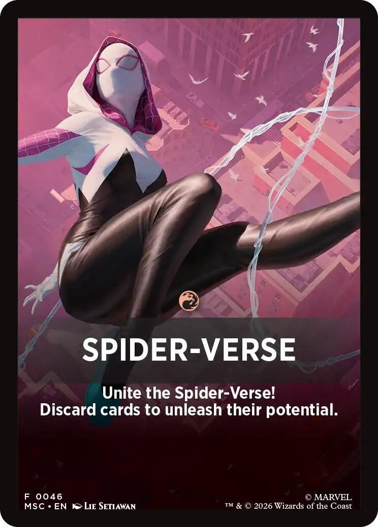 Image for Spider-Verse Theme Card (46) (MSC) - Magic: The Gathering
