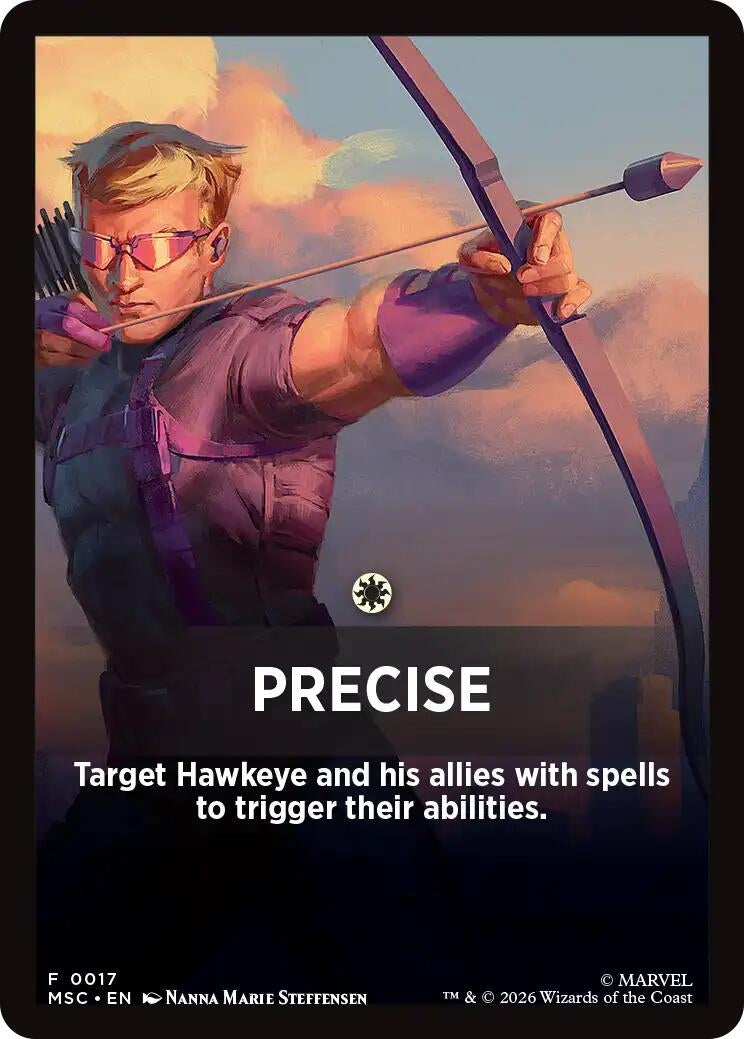 Image for Precise Theme Card (17) (MSC) - Magic: The Gathering