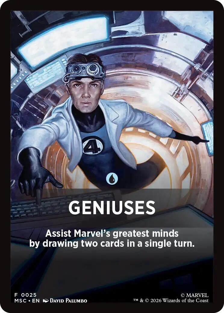 Image for Geniuses Theme Card (25) (MSC) - Magic: The Gathering