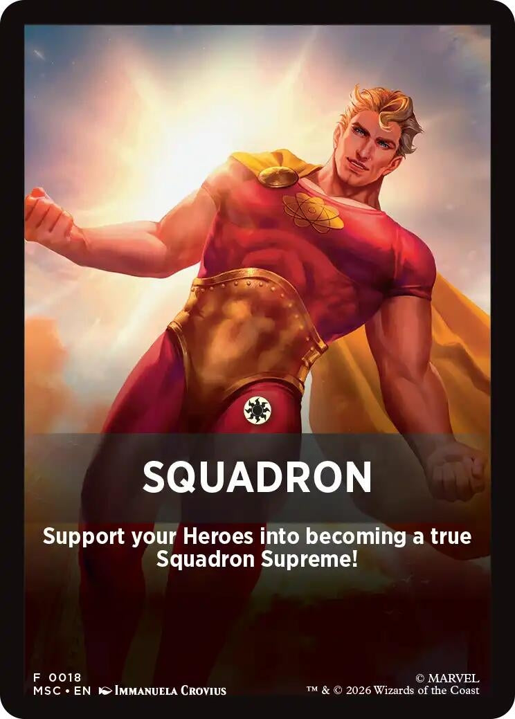 Image for Squandron Theme Card (18) (MSC) - Magic: The Gathering